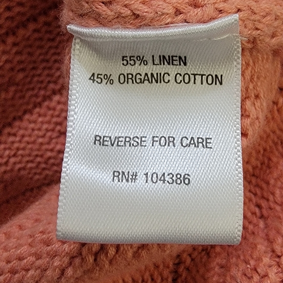 Garnet Hill Bobble Stitch Pullover Textured Sweater - Picture 12 of 12